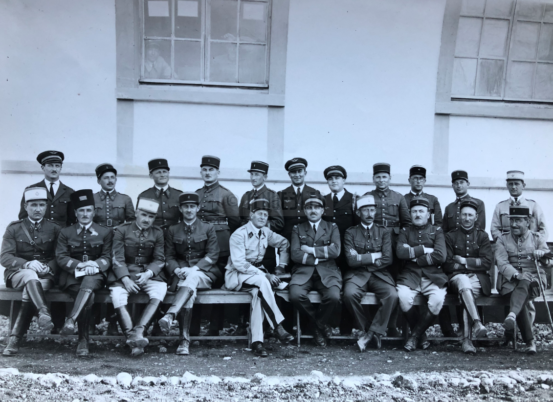 Aéronautique militaire - officiers Levant vue d'ensemble Aéronautique militaire - officiers Levant vue d'ensemble